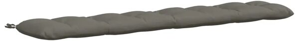 Jastučić za klupu VIANEN 100% poliester Siva 200 x 30 x 12 cm - Siva 200 x 30 x 12 cm
