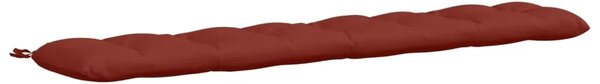 Jastučić za klupu VIANEN 100% poliester Crvena 200 x 30 x 12 cm - Crvena 200 x 30 x 12 cm