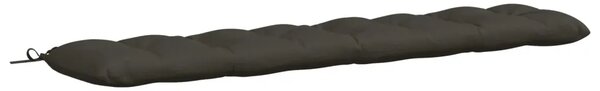 Jastučić za klupu VIANEN 100% poliester Antracit - Antracit 170 x 30 x 12 cm