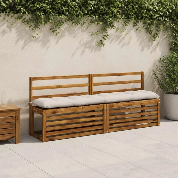 Jastučić za klupu VIANEN 100% poliester Bijela 200 x 30 x 12 cm - Bijela 200 x 30 x 12 cm