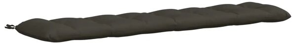 Jastučić za klupu VIANEN 100% poliester Antracit - Antracit 190 x 40 x 12 cm
