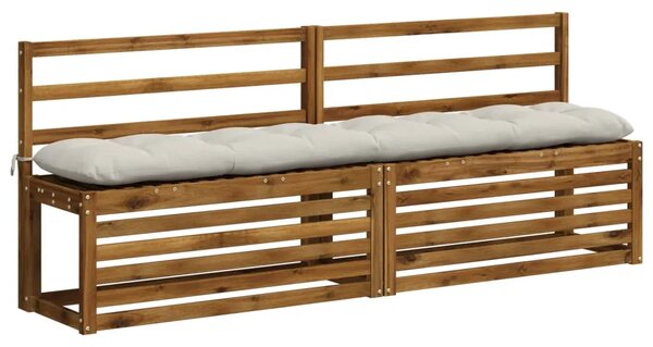 Jastučić za klupu VIANEN 100% poliester Bijela 200 x 30 x 12 cm - Bijela 200 x 30 x 12 cm