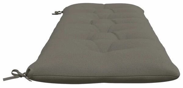 Jastučić za klupu VIANEN 100% poliester Siva 180 x 60 x 12 cm - Siva 180 x 60 x 12 cm