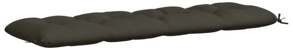 Jastučić za klupu VIANEN 100% poliester Antracit - Antracit 170 x 50 x 12 cm