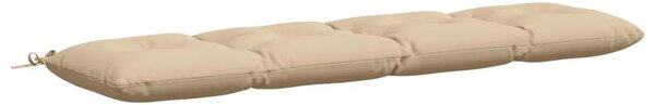 Jastučić za klupu VIANEN 100% poliester Krem 160 x 40 x 12 cm - Krem 160 x 40 x 12 cm