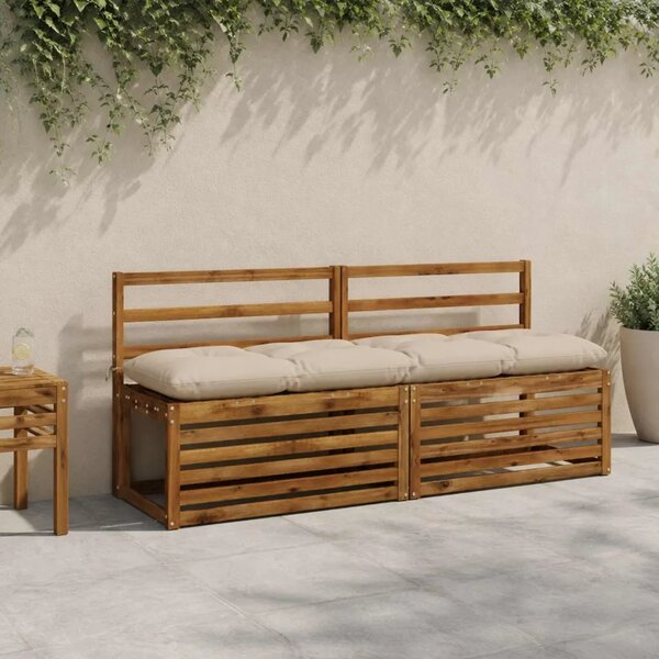 Jastučić za klupu VIANEN 100% poliester Krem 160 x 40 x 12 cm - Krem 160 x 40 x 12 cm