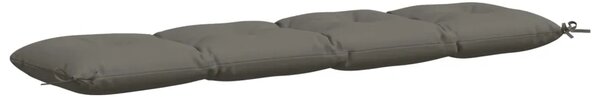 Jastučići za klupe VIANEN 2 kom. 100% poliester Siva - Siva 170 x 40 x 12 cm