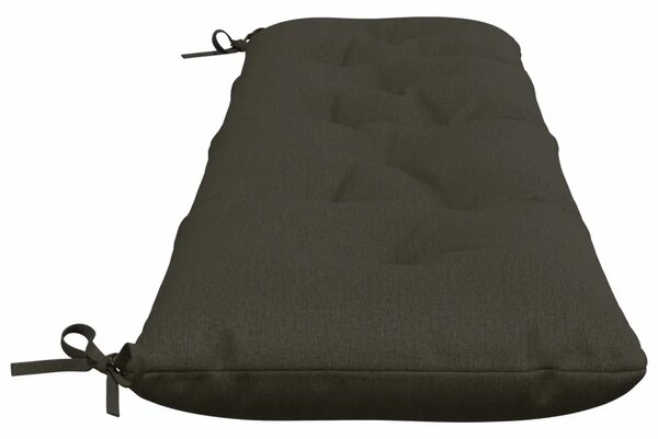 Jastučići za klupe VIANEN 2 kom. 100% poliester Antracit - Antracit 170 x 40 x 12 cm
