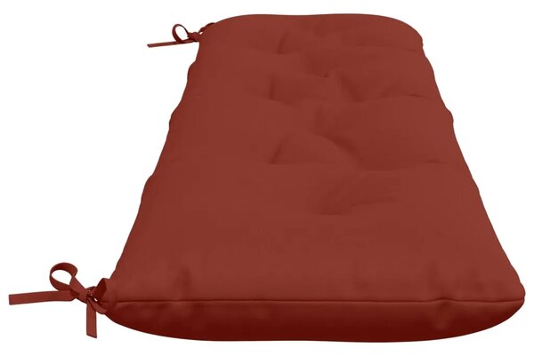 Jastučić za klupu VIANEN 100% poliester Crvena 160 x 40 x 12 cm - Crvena 160 x 40 x 12 cm