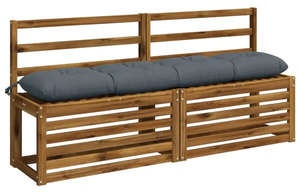Jastučići za klupe VIANEN 2 kom. 100% poliester Plava - Plava 160 x 30 x 12 cm
