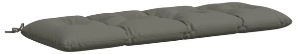 Jastučić za klupu VIANEN 100% poliester Siva 150 x 50 x 12 cm - Siva 150 x 50 x 12 cm