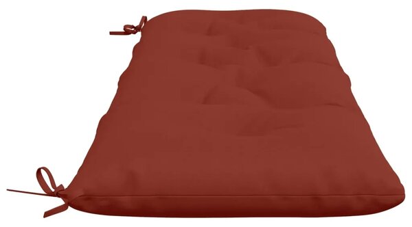 Jastučići za klupe VIANEN 2 kom. 100% poliester Crvena - Crvena 150 x 50 x 12 cm