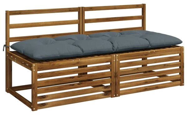Jastučići za klupe VIANEN 2 kom. 100% poliester Plava - Plava 150 x 60 x 12 cm