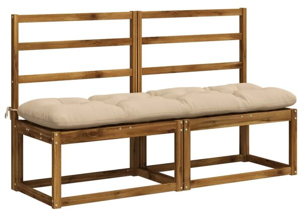 Jastučić za klupu VIANEN 100% poliester Krem 150 x 40 x 12 cm - Krem 150 x 40 x 12 cm