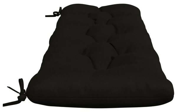 Jastučić za klupu VIANEN 100% poliester Crna 150 x 40 x 12 cm - Crna 150 x 40 x 12 cm