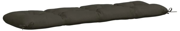 Jastučić za klupu VIANEN 100% poliester Antracit - Antracit 150 x 40 x 12 cm
