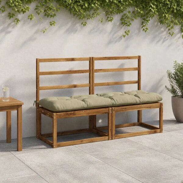 Jastučić za klupu VIANEN 100% poliester Svijetlo zelena - Svijetlo zelena 150 x 40 x 12 cm