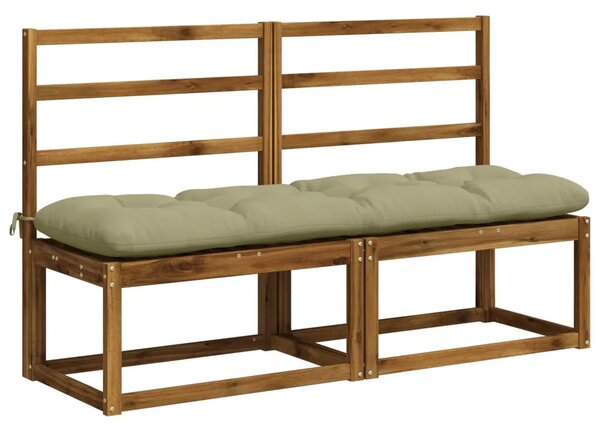 Jastučić za klupu VIANEN 100% poliester Svijetlo zelena - Svijetlo zelena 150 x 40 x 12 cm