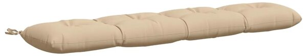 Jastučić za klupu VIANEN 100% poliester Krem 150 x 30 x 12 cm - Krem 150 x 30 x 12 cm