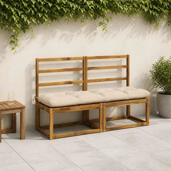 Jastučić za klupu VIANEN 100% poliester Krem 150 x 40 x 12 cm - Krem 150 x 40 x 12 cm
