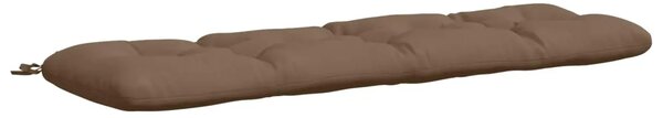 Jastučić za klupu VIANEN 100% poliester Sivosmeđa - Sivosmeđa 150 x 40 x 12 cm