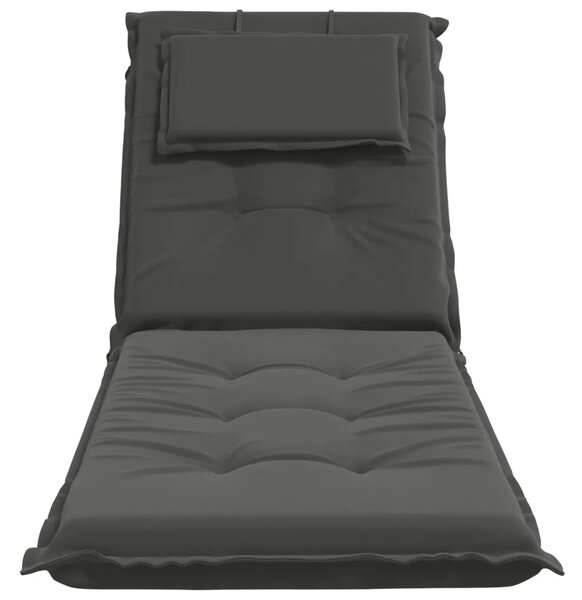 Jastučić za ležaljku GEMERT 100% poliester Antracit - Antracit 190 x 60 x 9 cm Poliester
