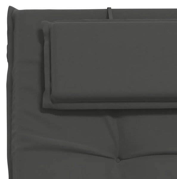 Jastučić za ležaljku GEMERT 100% poliester Antracit - Antracit 190 x 60 x 9 cm Poliester