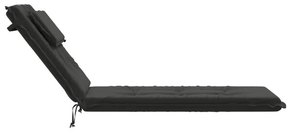 Jastučić za ležaljku GEMERT 100% poliester Antracit - Antracit 190 x 60 x 9 cm Poliester