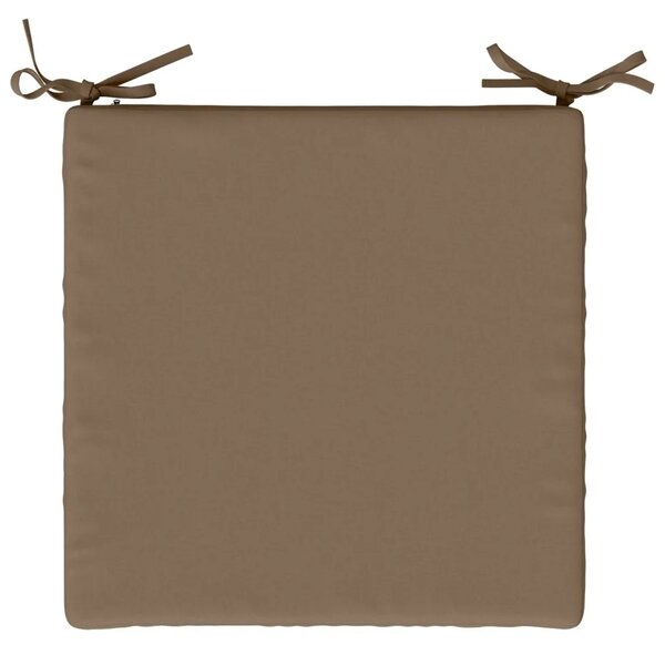 Jastučići za sjedenje SOEST 4 kom. 100% poliester Sivosmeđa - Taupe (melange) 50 x 50 x 7 cm 4