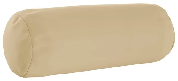 Jastuk s jastukom HEERLEN 6 kom. Bež Poliester - Bež Ø 15 x 40 cm 6