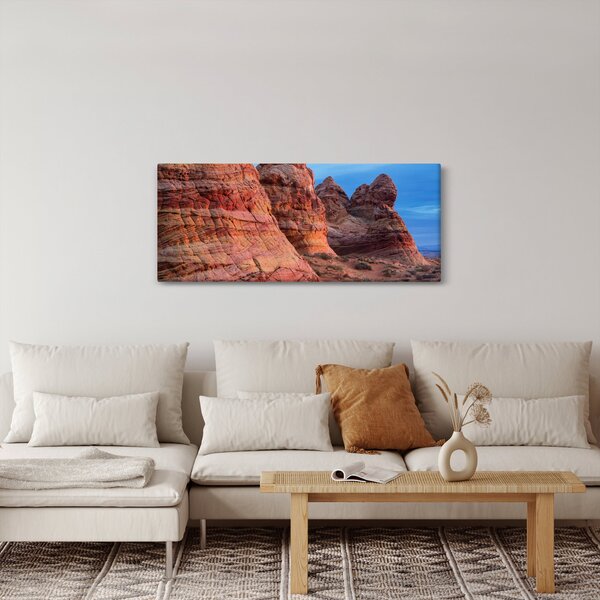 Slika - Valovi uz litice (120x50 cm)