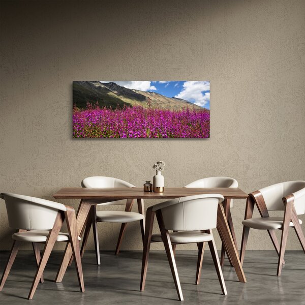 Slika pejzaža planinske livade (120x50 cm)