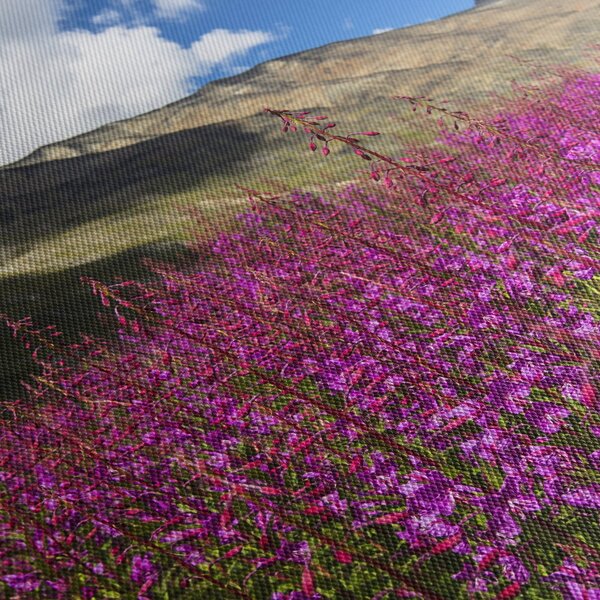 Slika pejzaža planinske livade (120x50 cm)