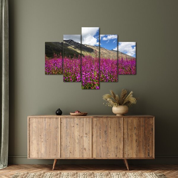 Slika pejzaža planinske livade (150x105 cm)