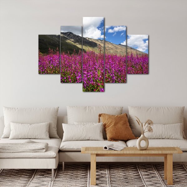 Slika pejzaža planinske livade (150x105 cm)
