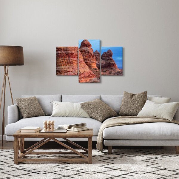 Slika - Valovi uz litice (90x60 cm)