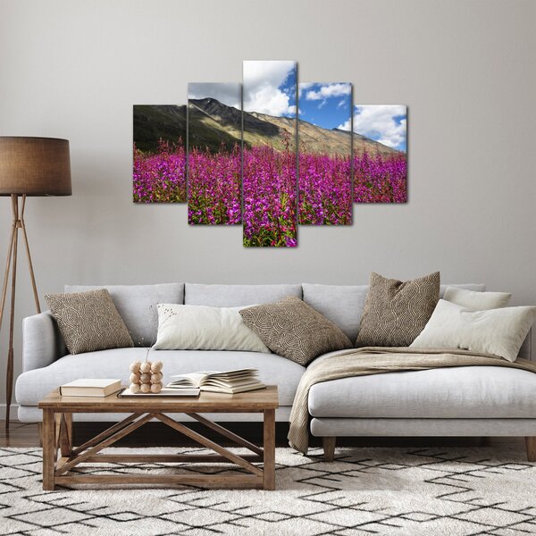 Slika pejzaža planinske livade (150x105 cm)