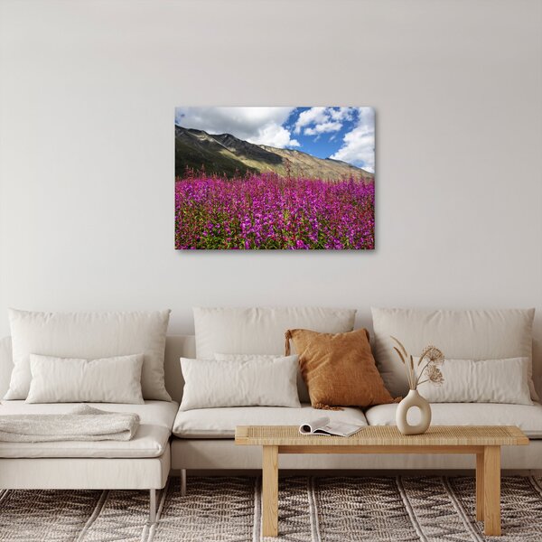 Slika pejzaža planinske livade (70x50 cm)