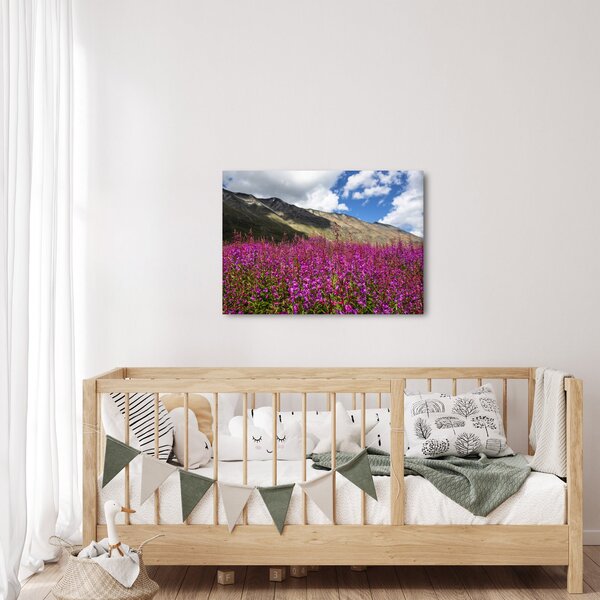 Slika pejzaža planinske livade (70x50 cm)