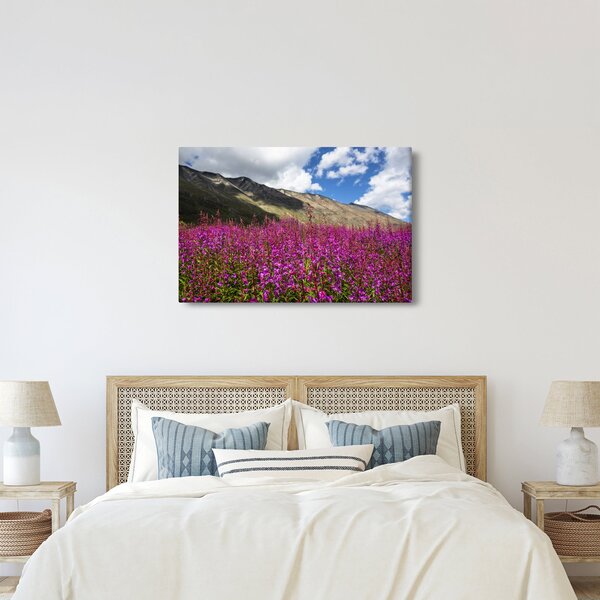 Slika pejzaža planinske livade (90x60 cm)