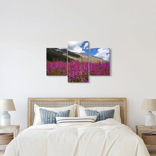 Slika pejzaža planinske livade (90x60 cm)