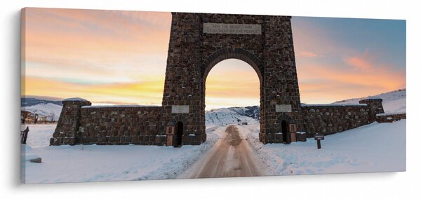 Slika vrata, Yellowstone (120x50 cm)