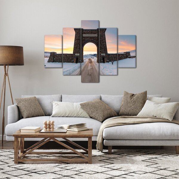 Slika vrata, Yellowstone (150x105 cm)