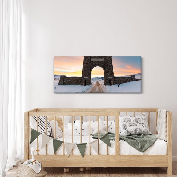 Slika vrata, Yellowstone (120x50 cm)