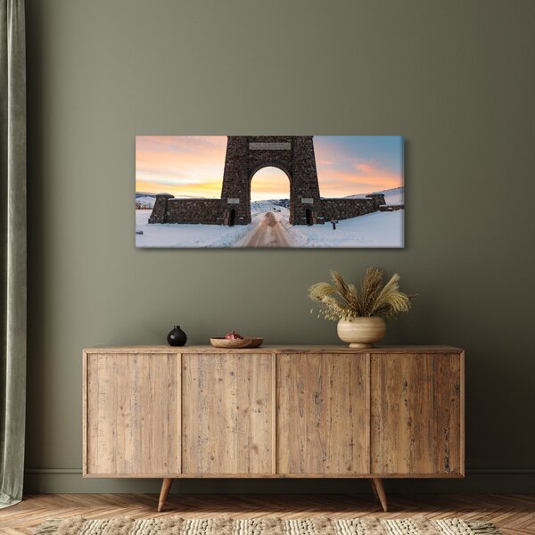 Slika vrata, Yellowstone (120x50 cm)