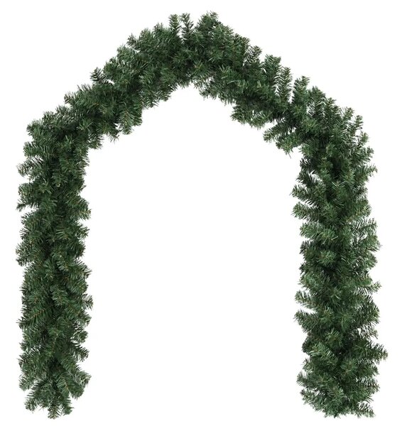 Božićni vijenci Zelena 270 cm PVC - Zelena bez LED svjetala