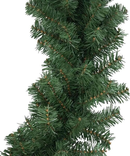 Božićni vijenci Zelena 270 cm PVC - Zelena bez LED svjetala