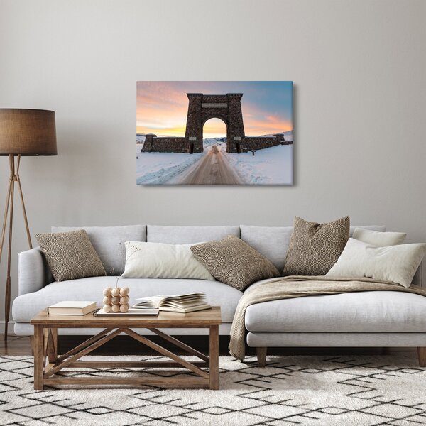 Slika vrata, Yellowstone (90x60 cm)