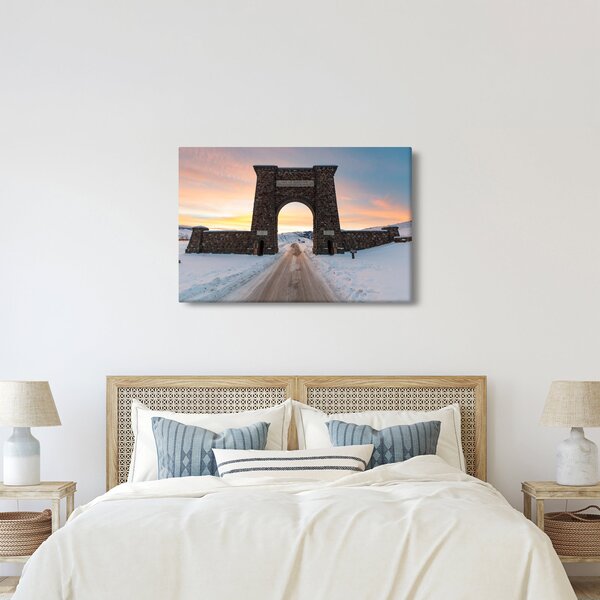 Slika vrata, Yellowstone (90x60 cm)