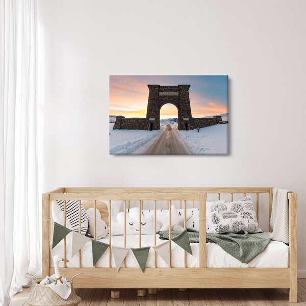 Slika vrata, Yellowstone (90x60 cm)
